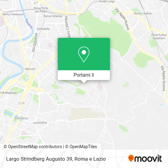 Mappa Largo Strindberg Augusto 39