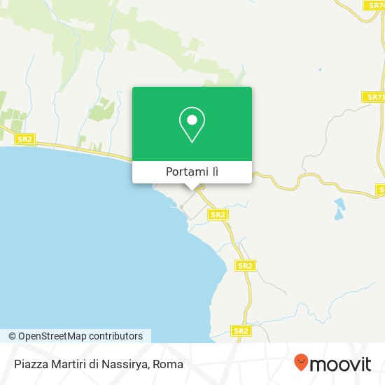 Mappa Piazza Martiri di Nassirya