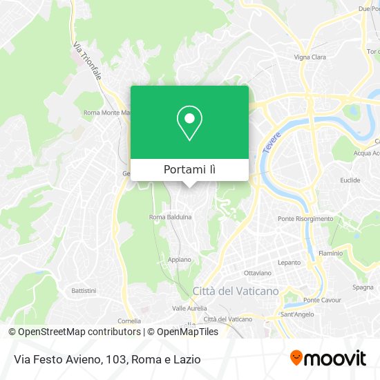 Mappa Via Festo Avieno, 103