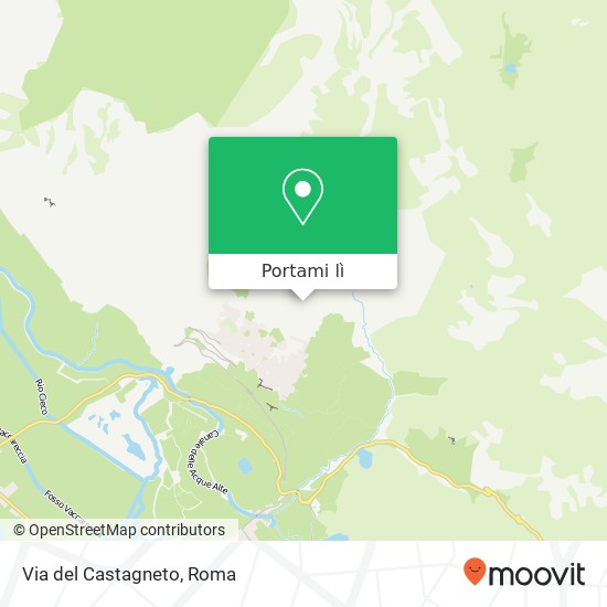 Mappa Via del Castagneto