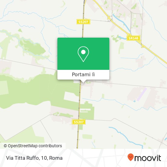 Mappa Via Titta Ruffo, 10