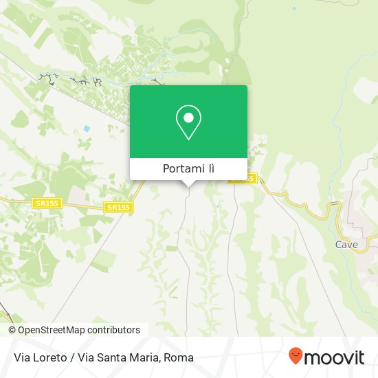 Mappa Via Loreto / Via Santa Maria