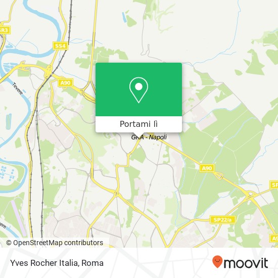 Mappa Yves Rocher Italia