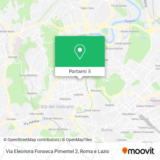 Mappa Via Eleonora Fonseca Pimentel 2