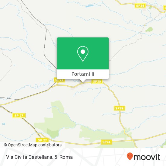 Mappa Via Civita Castellana, 5