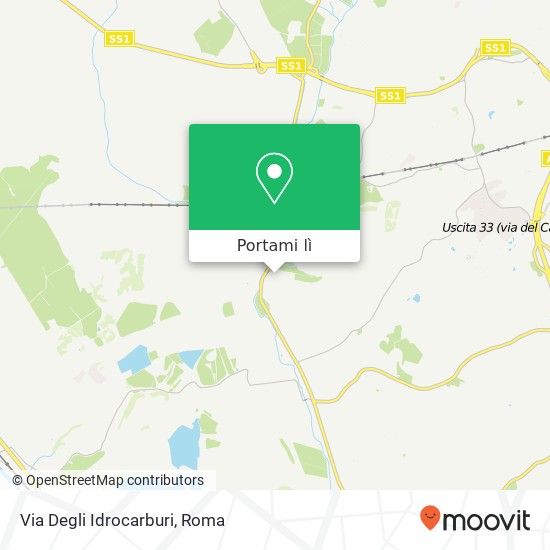 Mappa Via Degli Idrocarburi