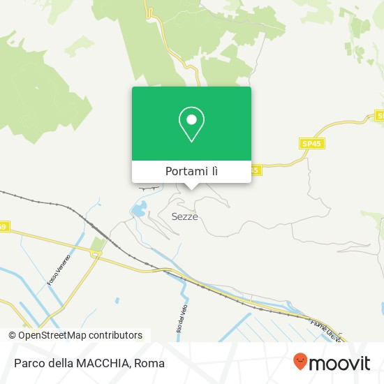 Mappa Parco della MACCHIA