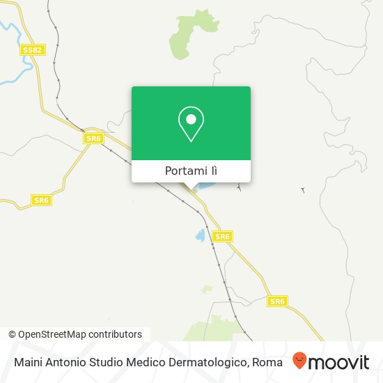 Mappa Maini Antonio Studio Medico Dermatologico