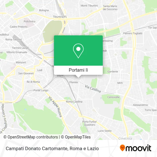 Mappa Campati Donato Cartomante