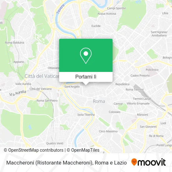 Mappa Maccheroni (Ristorante Maccheroni)