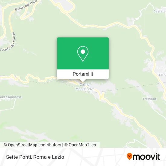 Mappa Sette Ponti