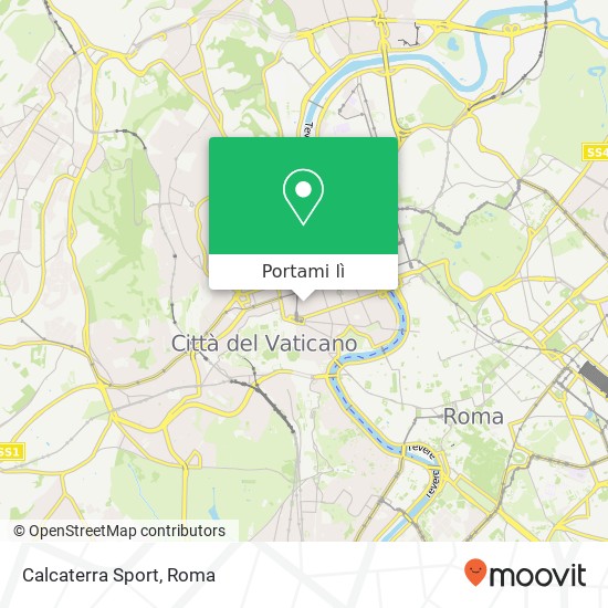 Mappa Calcaterra Sport