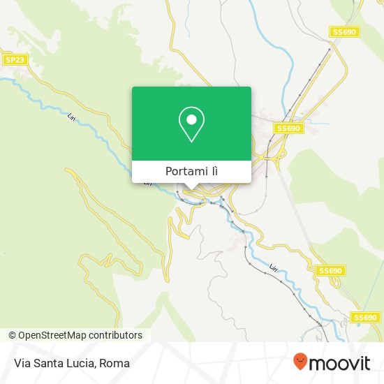 Mappa Via Santa Lucia