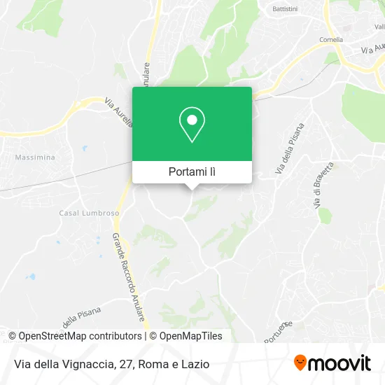 Mappa Via della Vignaccia, 27