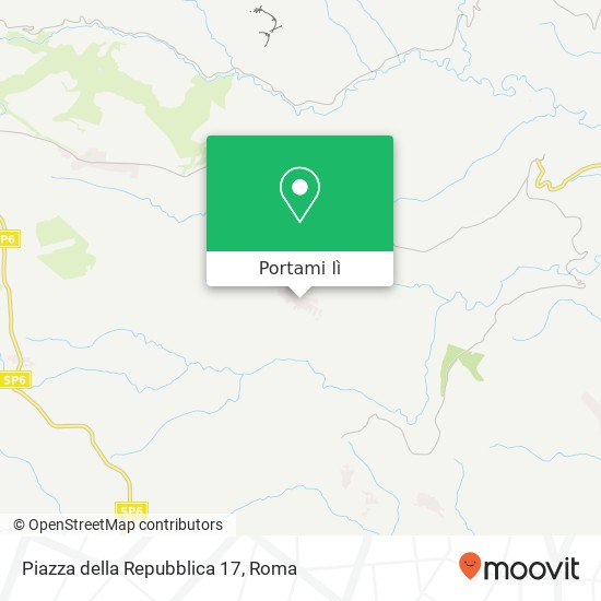 Mappa Piazza della Repubblica 17
