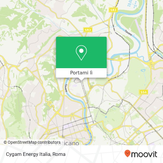 Mappa Cygam Energy Italia
