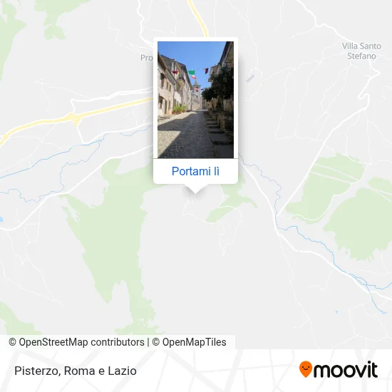 Mappa Pisterzo