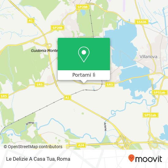 Mappa Le Delizie A Casa Tua