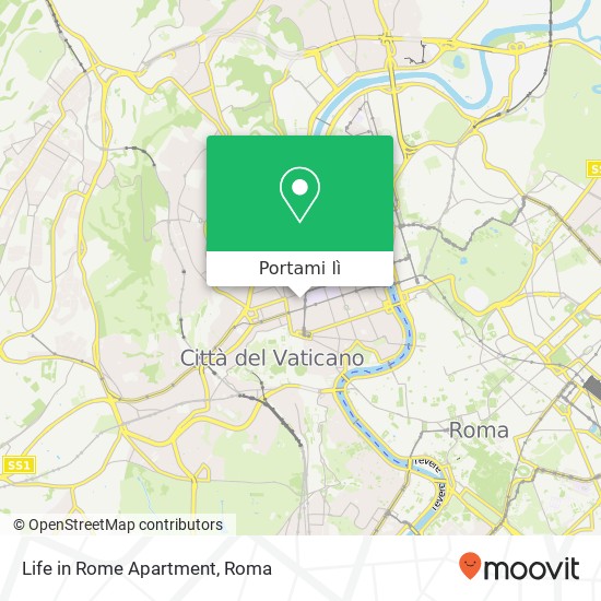 Mappa Life in Rome Apartment