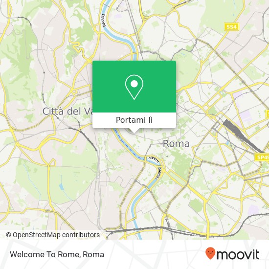 Mappa Welcome To Rome