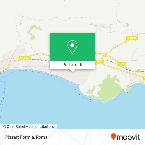 Mappa Pizzart Formia