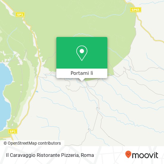 Mappa Il Caravaggio Ristorante Pizzeria