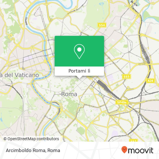 Mappa Arcimboldo Roma
