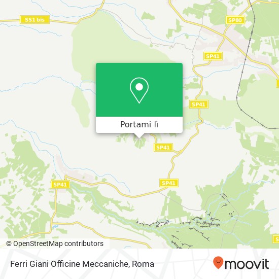 Mappa Ferri Giani Officine Meccaniche