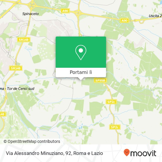 Mappa Via Alessandro Minuziano, 92