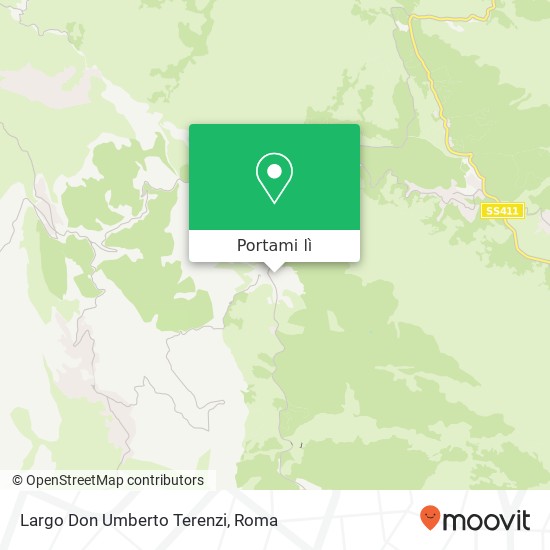 Mappa Largo Don Umberto Terenzi