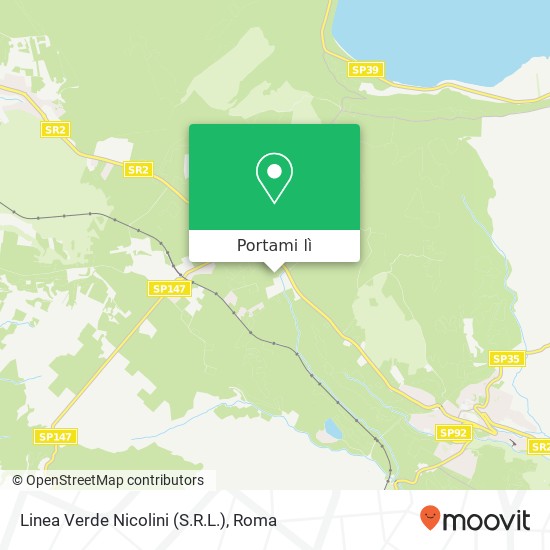 Mappa Linea Verde Nicolini (S.R.L.)