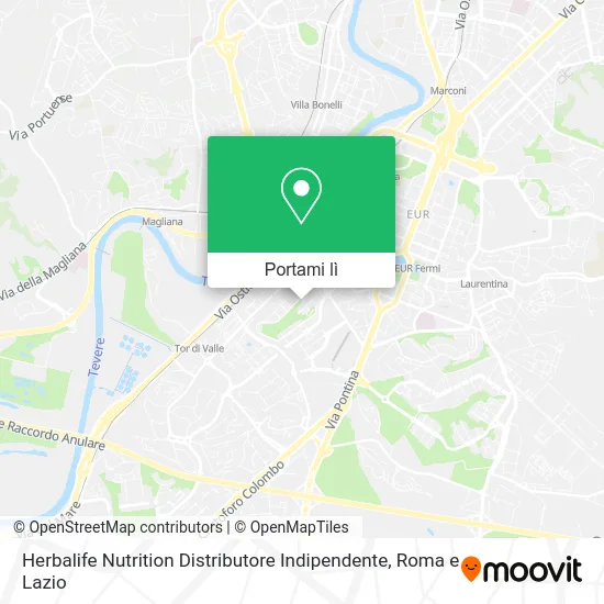 Mappa Herbalife Nutrition Distributore Indipendente