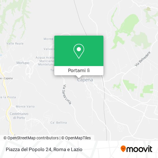 Mappa Piazza del Popolo 24