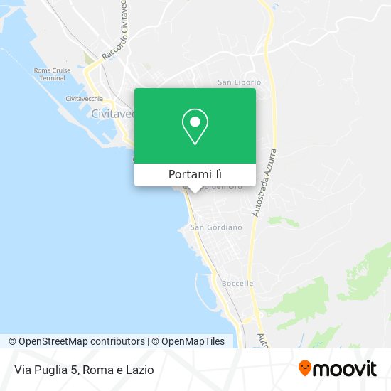 Mappa Via Puglia 5