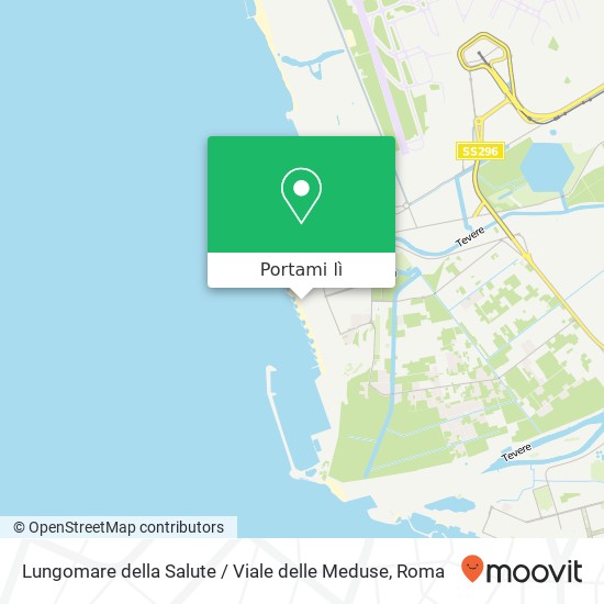 Mappa Lungomare della Salute / Viale delle Meduse