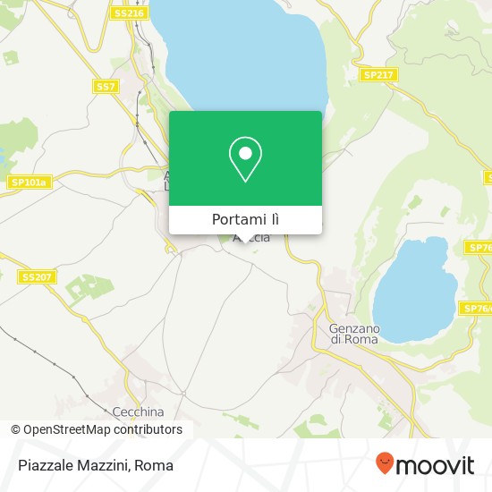 Mappa Piazzale Mazzini