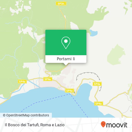 Mappa Il Bosco dei Tartufi