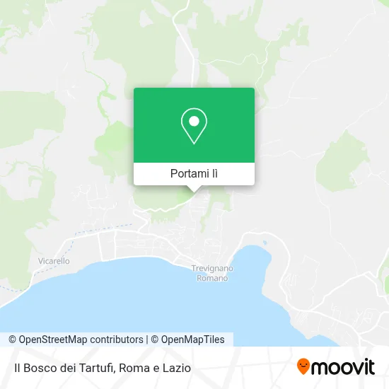 Mappa Il Bosco dei Tartufi
