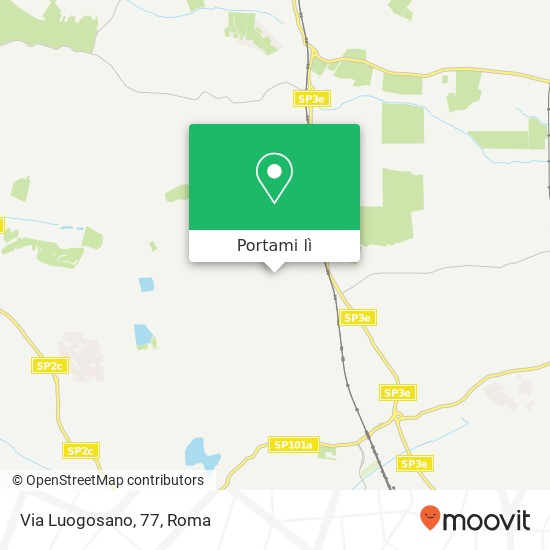 Mappa Via Luogosano, 77