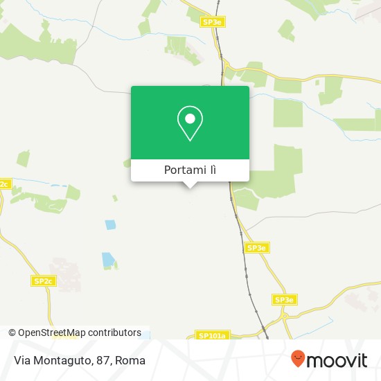 Mappa Via Montaguto, 87