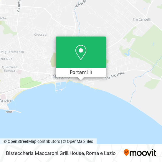 Mappa Bisteccheria Maccaroni Grill House