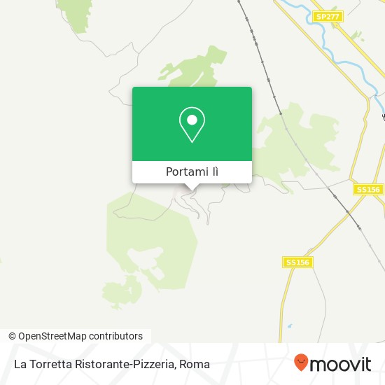 Mappa La Torretta Ristorante-Pizzeria, Strada Comunale Nuova 03010 Patrica