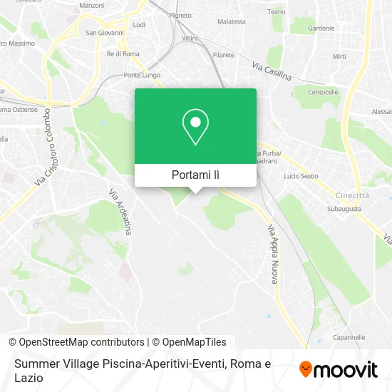 Mappa Summer Village Piscina-Aperitivi-Eventi