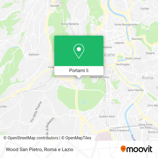 Mappa Wood San Pietro