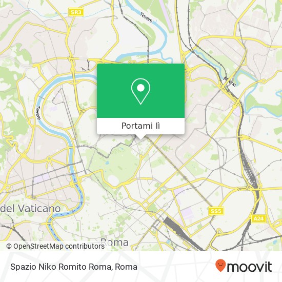Mappa Spazio Niko Romito Roma, Piazza Giuseppe Verdi, 9E 00198 Roma