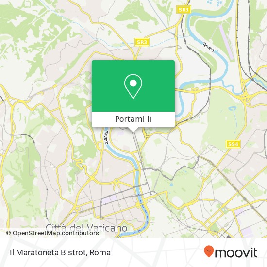 Mappa Il Maratoneta Bistrot, Piazza Apollodoro, 4 00196 Roma