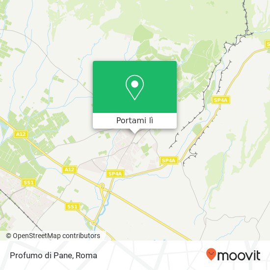 Mappa Profumo di Pane, Viale Alessandro Manzoni, 66 00052 Cerveteri