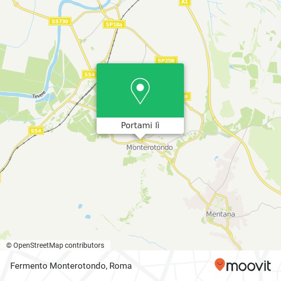 Mappa Fermento Monterotondo, Via 24 Maggio, 6 00015 Monterotondo