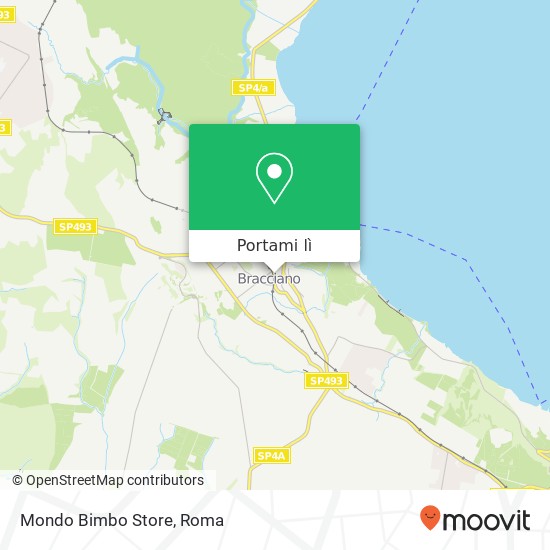 Mappa Mondo Bimbo Store, Via Regina d'Italia 00062 Bracciano