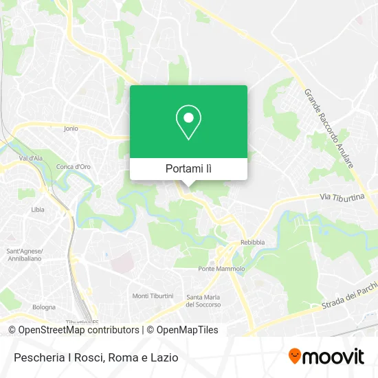 Mappa Pescheria I Rosci